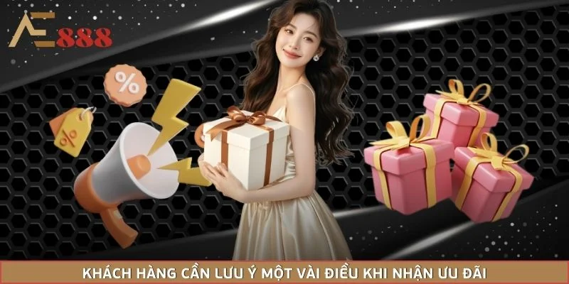Khách hàng cần lưu ý một vài điều khi nhận ưu đãi