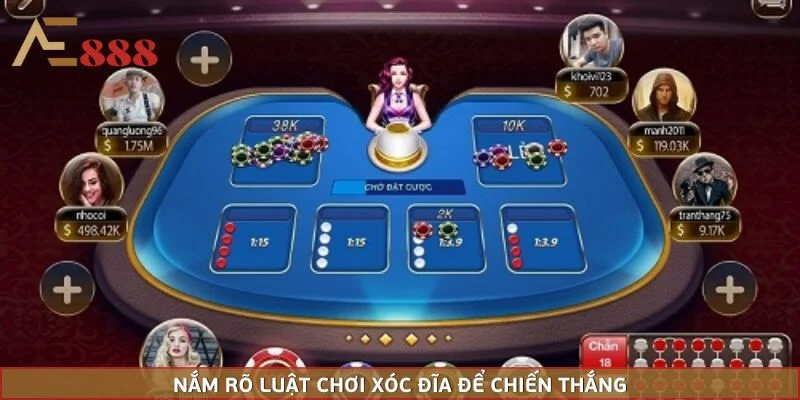 Nắm rõ luật chơi xóc đĩa để chiến thắng